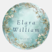 永遠の恵みエルフ結婚ェン ラウンドシール (正面)