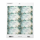 永遠の恵みエルフ結婚ェン ラベル (フルシート)