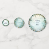 永遠の恵みエルフ結婚ンのテーブル コンフェッティ (裏面)