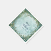 永遠の恵み結婚ファンタジー スタンダードカクテルナプキン (角)