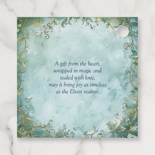 永遠の恵み結婚ファンタジー フェイバータグ (裏面)