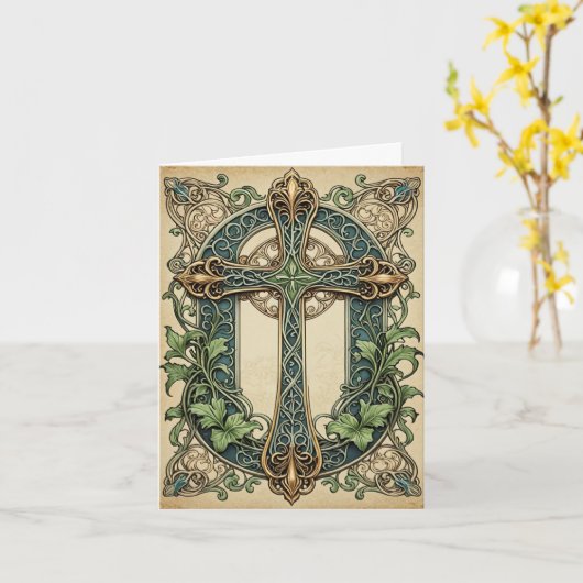 永遠の恵み カード (黄色い花)