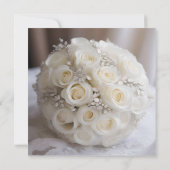 "永遠の恵み：白のバラの結婚宝庫" カード (裏面)