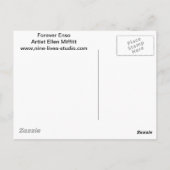 永遠の意味を持つ漢字円奏 ポストカード (裏面)