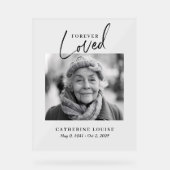 永遠の愛お祝いの葬式へようこそ アクリルサイン (正面)