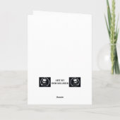 永遠の愛と仲間のバレンタインデー カード (裏面)