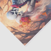 永遠の愛に巻き込まれ、火のようなゴシック様式の恋人たち 薄葉紙 (詳細)