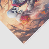 永遠の愛に巻き込まれ、火のようなゴシック様式の恋人たち 薄葉紙 (詳細)