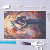 永遠の愛に巻き込まれ、火のようなゴシック様式の恋人たち 薄葉紙 (クラフト)