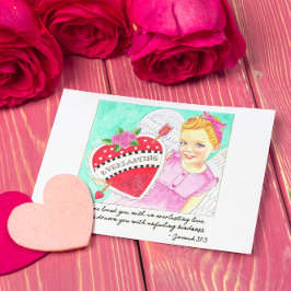 永遠の愛のはがき感動的き ポストカード