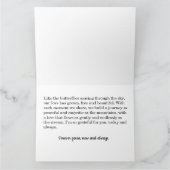 永遠の愛のカード カード (内部)