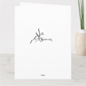 永遠の愛のグリーティングカード カード (裏面)