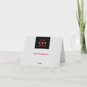 永遠の愛のグリーティングカード カード (裏面)