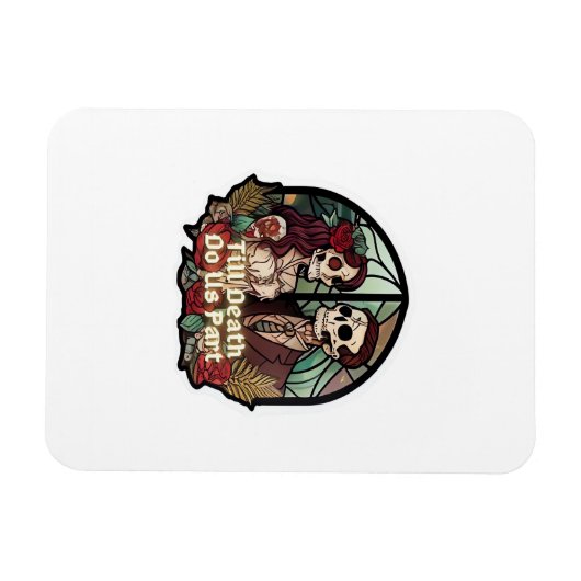 永遠の愛のヴァレンタイン クラシック マグネット (横)