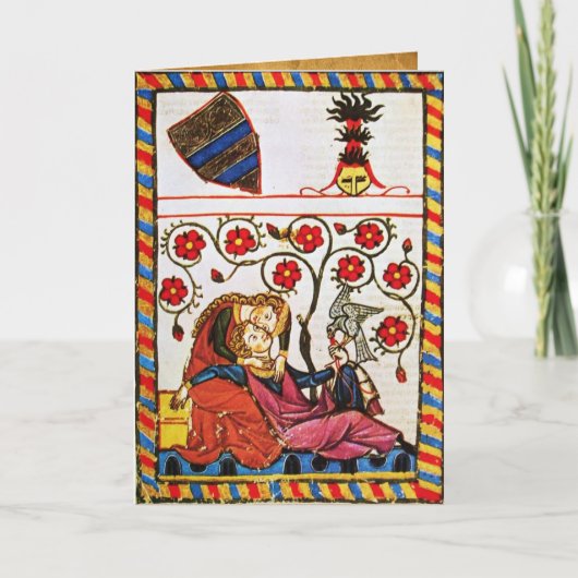 永遠の愛の中世の羊飼い シーズンカード (正面)