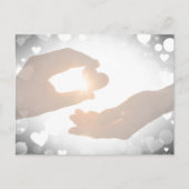 永遠の愛の光バレンタインデー シーズンポストカード (正面)