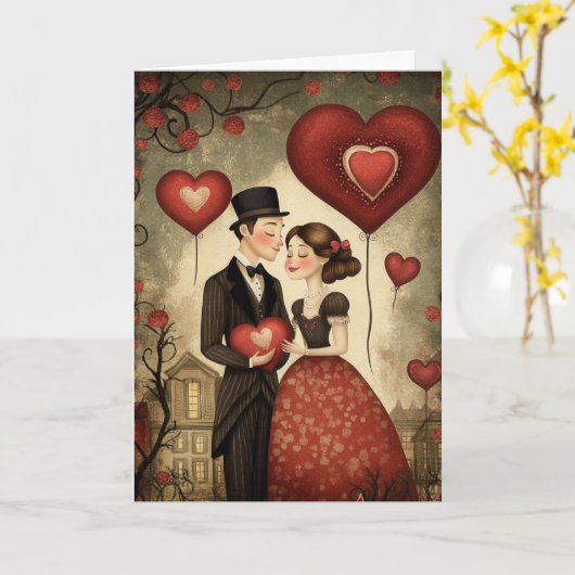 永遠の愛の物語 カード (黄色い花)