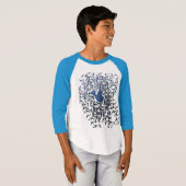 永遠の愛の若者ラグラン Tシャツ (正面フル)