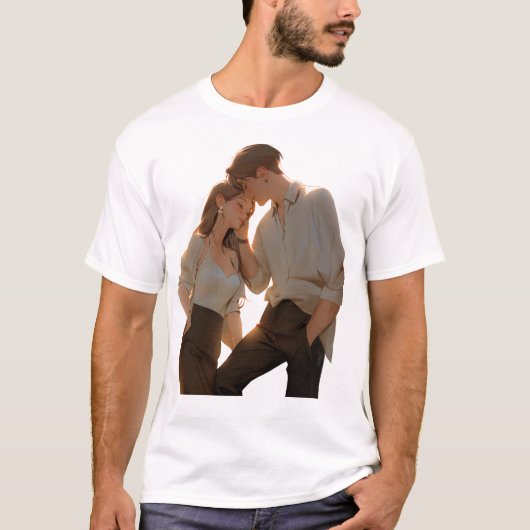 永遠の愛の輝き Tシャツ (正面)