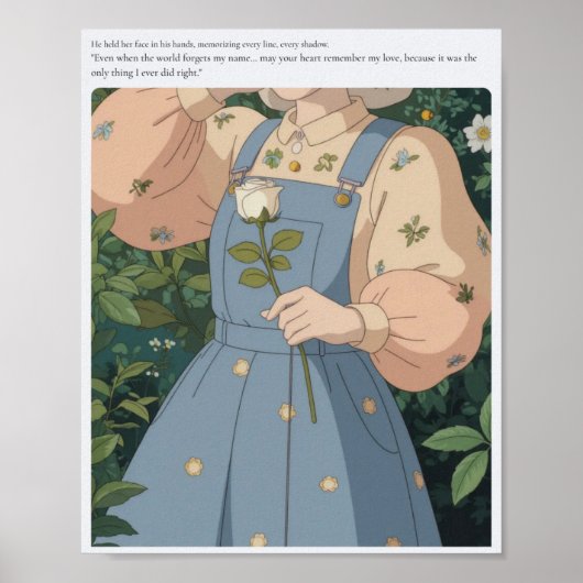 永遠の愛の開花 ポスター (正面)