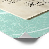 永遠の愛を構築する – アクアダマスクピーチバラ ポスター (角)