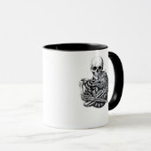 永遠の愛を誓うTill Death Do Us Partの名言デザイン マグカップ (正面右)