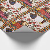 永遠の愛アンティークの羊皮紙 ラッピングペーパー (角)