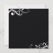 永遠の愛ウェディングシャワー招待状 招待状 (裏面)