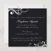 永遠の愛ウェディングシャワー招待状 招待状 (正面)