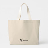 永遠の愛クリスチャンのトートバッグ ラージトートバッグ (裏面)