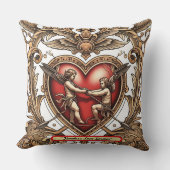 「永遠の愛デザイン」 クッション (正面)