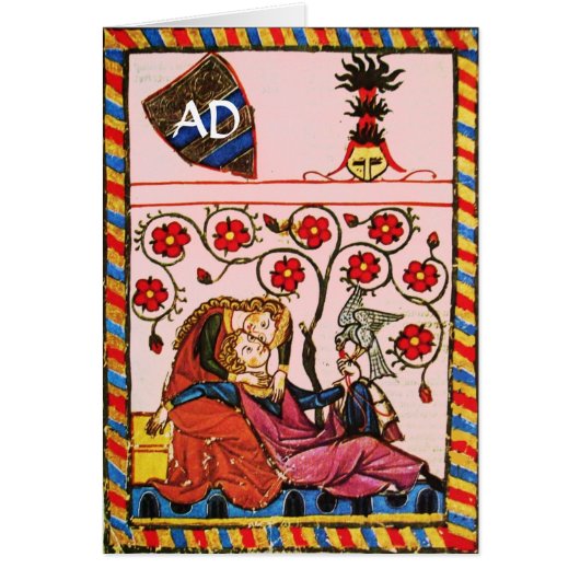 永遠の愛バレンタインデーパーチメントモノグラム (正面)