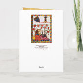 永遠の愛バレンタインデーパーチメントモノグラム シーズンカード (裏面)