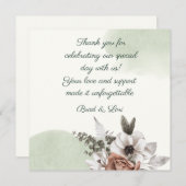 永遠の愛フローラセージ サンキューカード (正面/裏面)