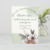 永遠の愛フローラセージ 招待状 (スタンド正面)