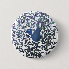 永遠の愛ボタンの羽 缶バッジ