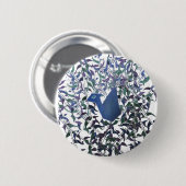 永遠の愛ボタンの羽 缶バッジ (正面&裏面)