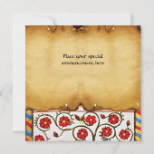 永遠の愛モノグラム 招待状 (裏面)