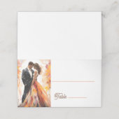 永遠の愛結婚の座席表 プレイスカード (外部開封)