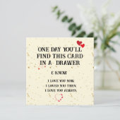 永遠の愛:すべての大事な行事のためのキープサムカード カード (スタンド正面)