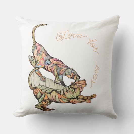 永遠の愛 アウトドアクッション (正面)