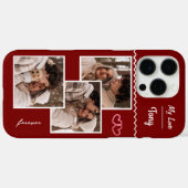 永遠の愛:カスタム3-Photo Collage Case-Mate iPhoneケース (裏面 (横))