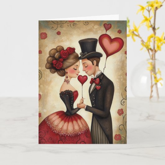 永遠の愛 カード (黄色い花)