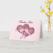 永遠の愛 カード (黄色い花)