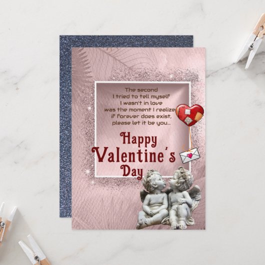 永遠の愛 カード (正面/裏面インサイチュ)