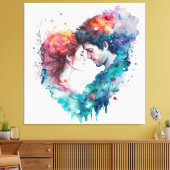 永遠の愛 キャンバスプリント (インサイチュ (リビング))