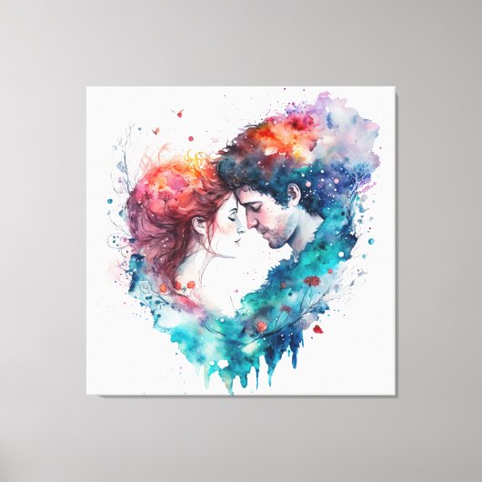 永遠の愛 キャンバスプリント (正面)