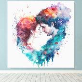 永遠の愛 キャンバスプリント (インサイチュ (ウッドフロア))