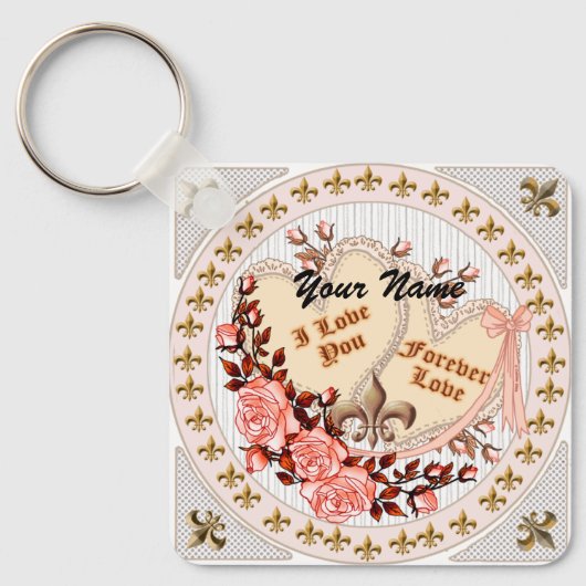 永遠の愛 キーホルダー (正面)