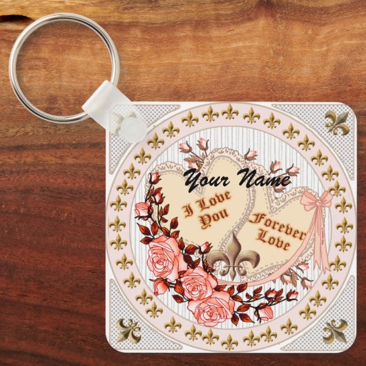 永遠の愛 キーホルダー (正面)